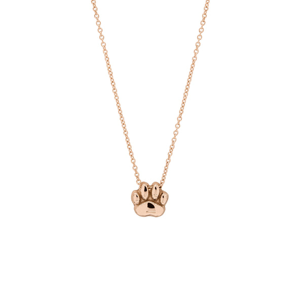 Minitials Collier Pfote, Roségold, N-SIG-M1