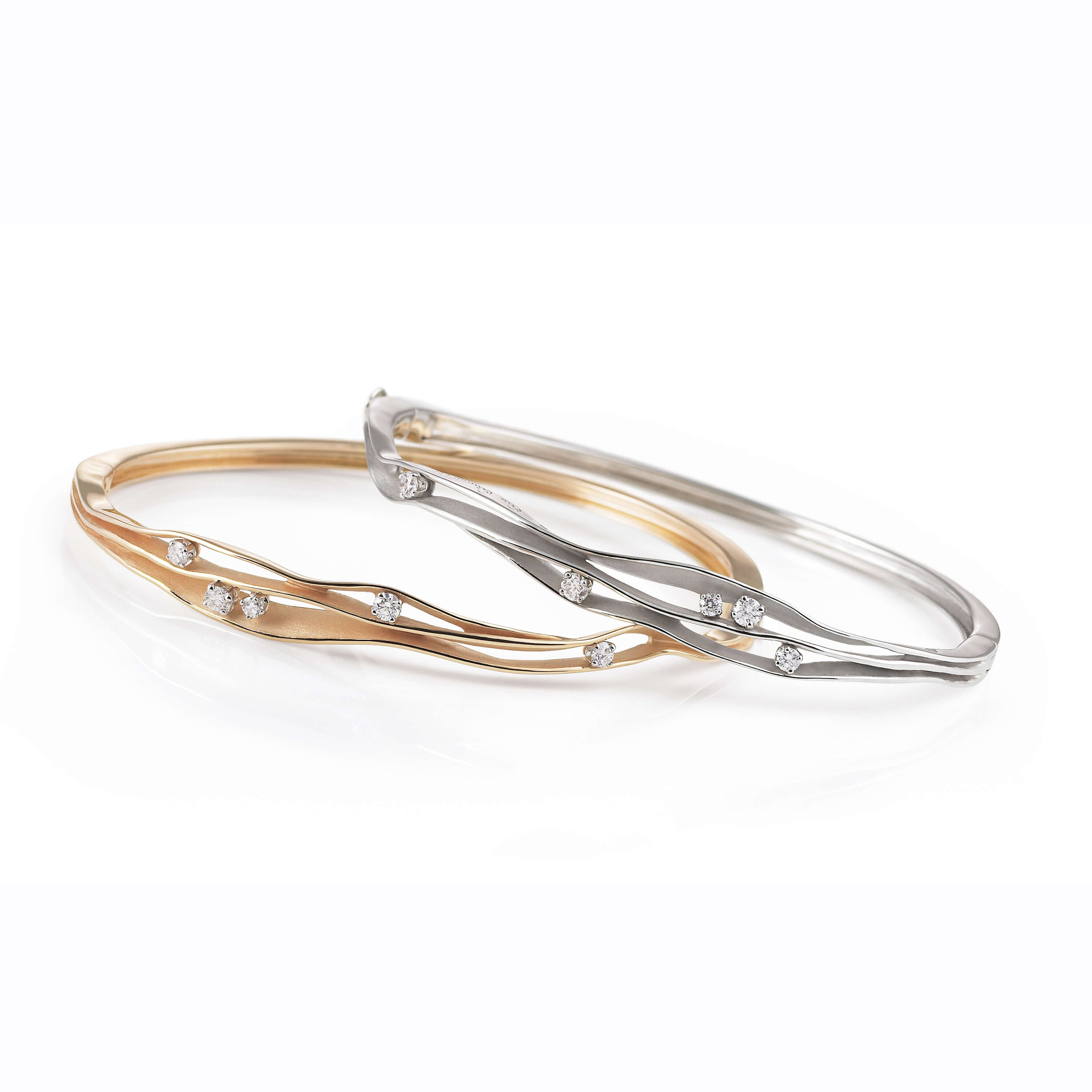 Annamaria Cammilli Armreif Dune | White Ice | GBR1249W