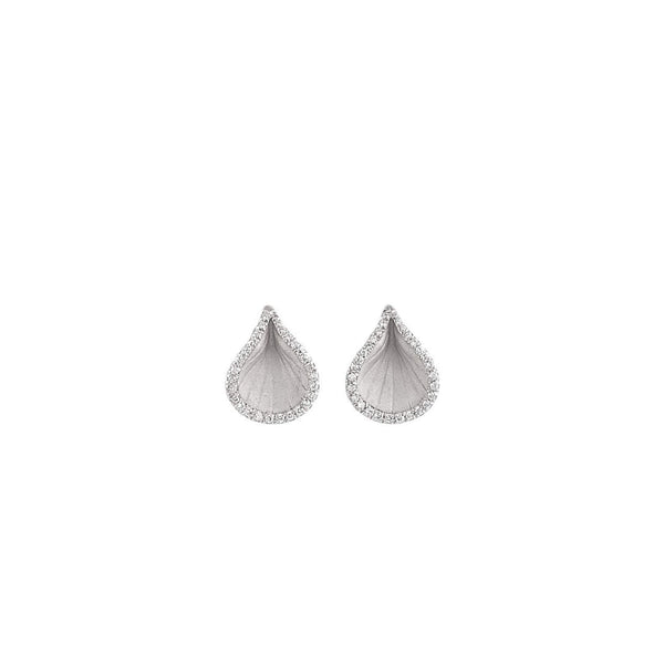 Annamaria Cammilli Ohrstecker Goccia | White Ice | GOR2226W
