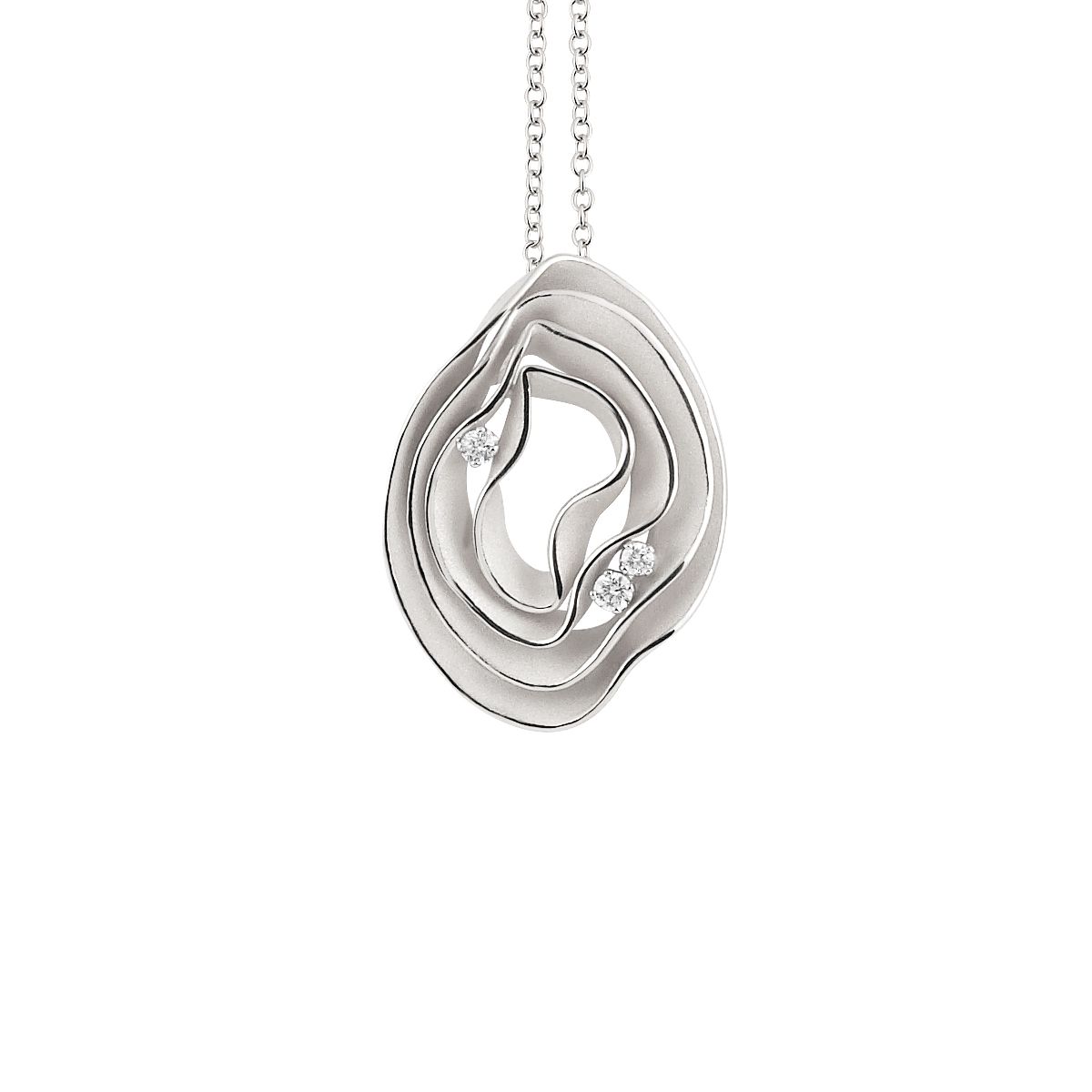 Annamaria Cammilli Necklace Dune, White Ice, GPE2444W