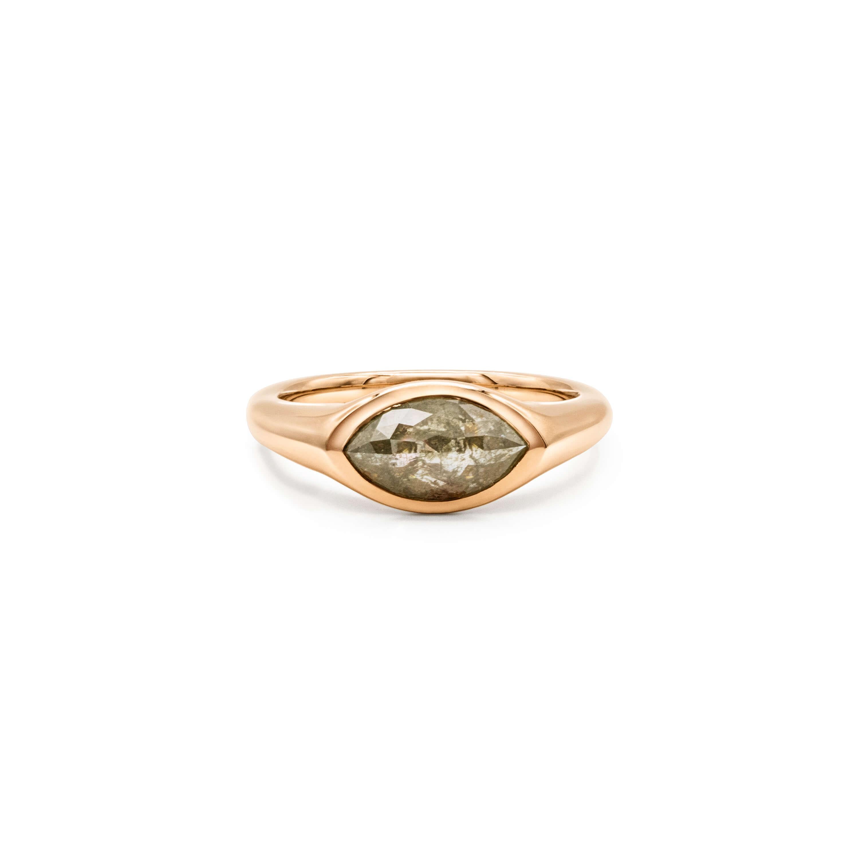 TWENTYTEN Ring mit Diamantrose | 12171