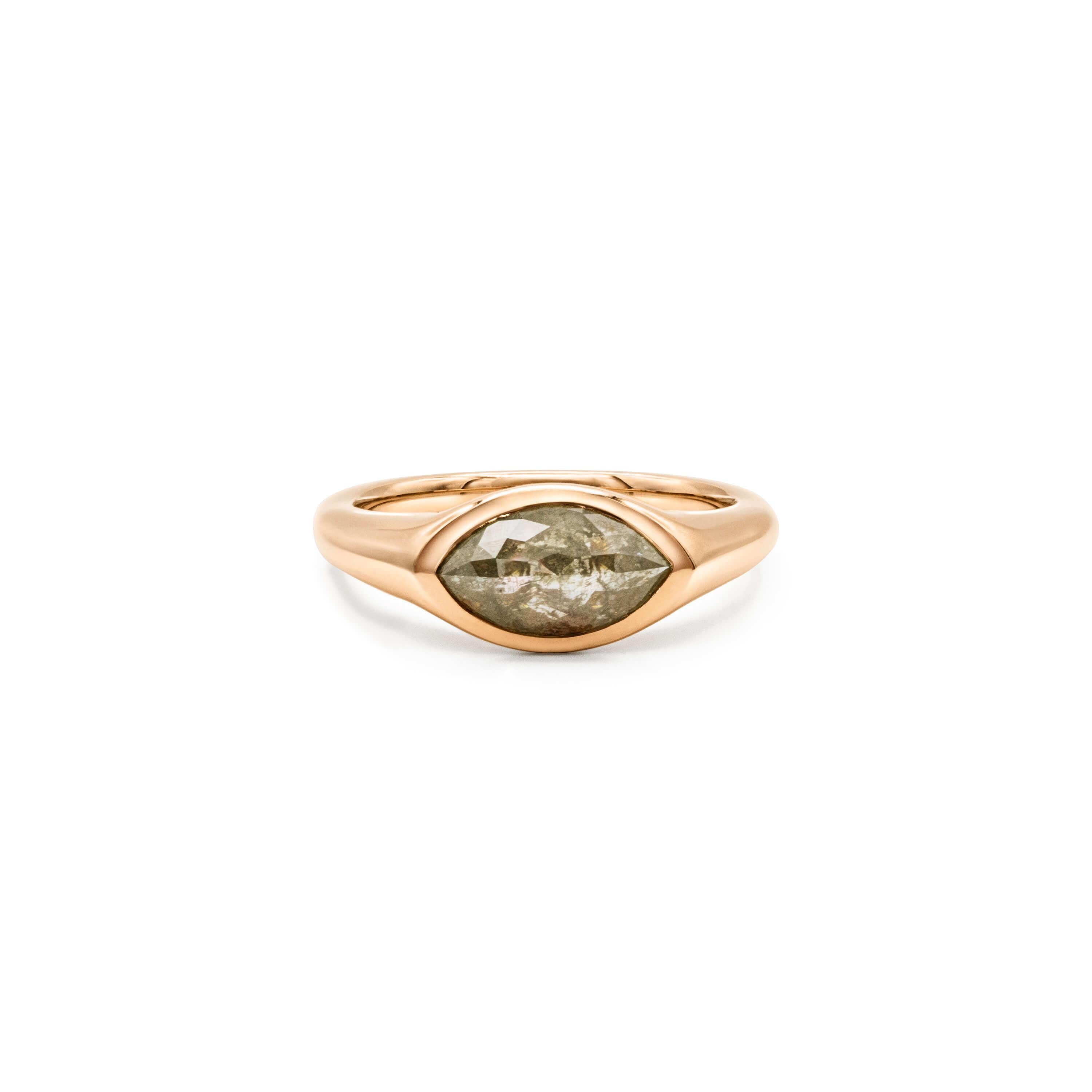 TWENTYTEN Ring mit Diamantrose, 12171