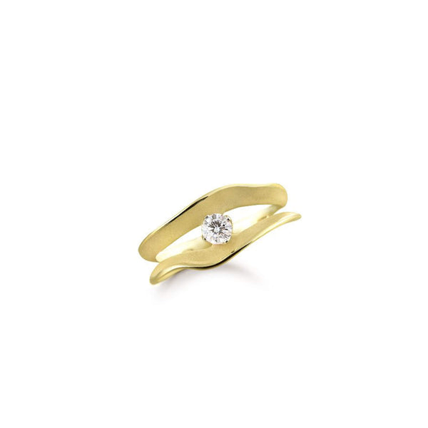 Annamaria Cammilli Ring Dune Assolo, Lemon Bamboo, GAN1561Y