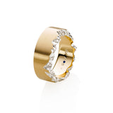 Schmuckwerk Trauring Alpen, Gelbgold, GT295-GG