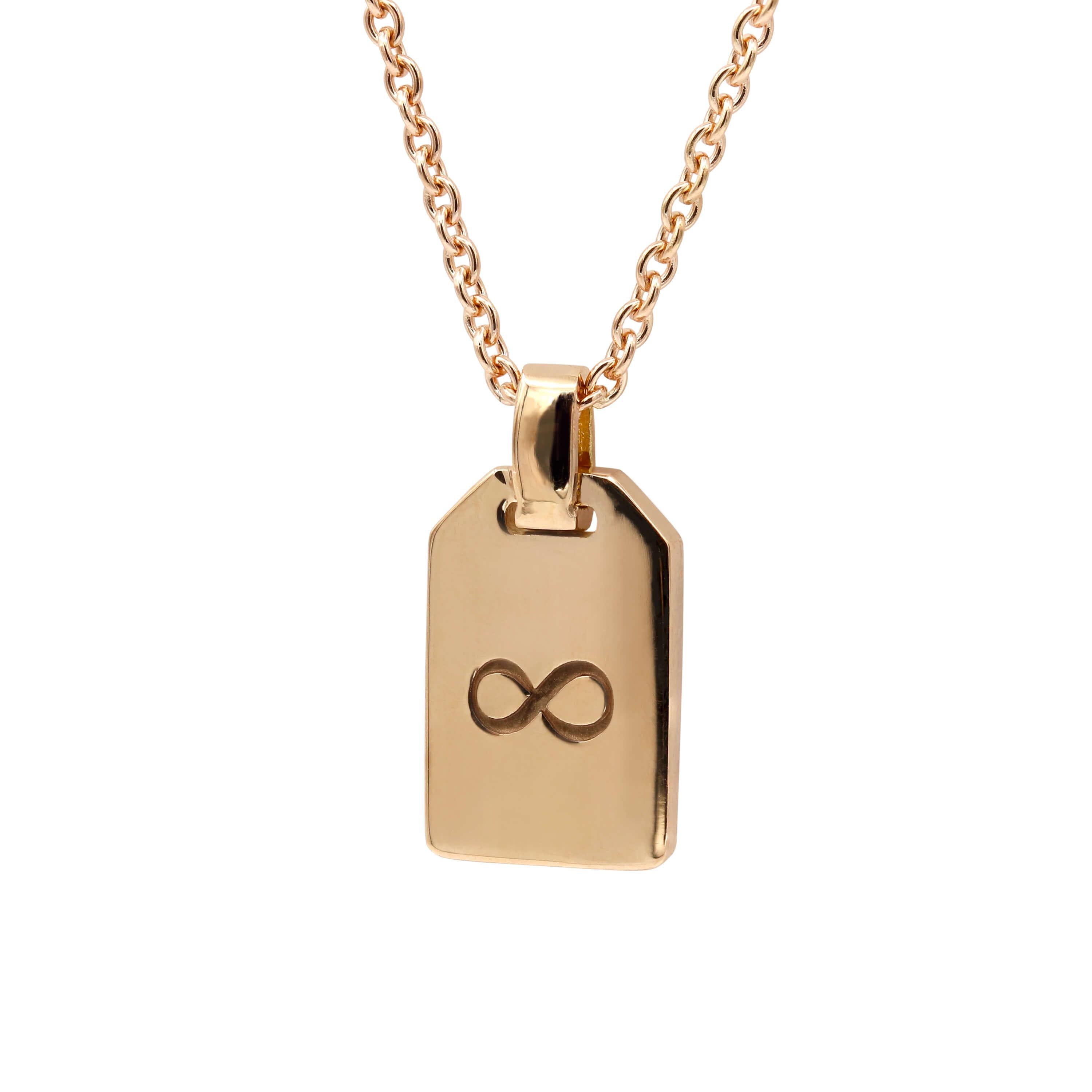Schmuckwerk Collier Tag-Anhänger | OH206-RG