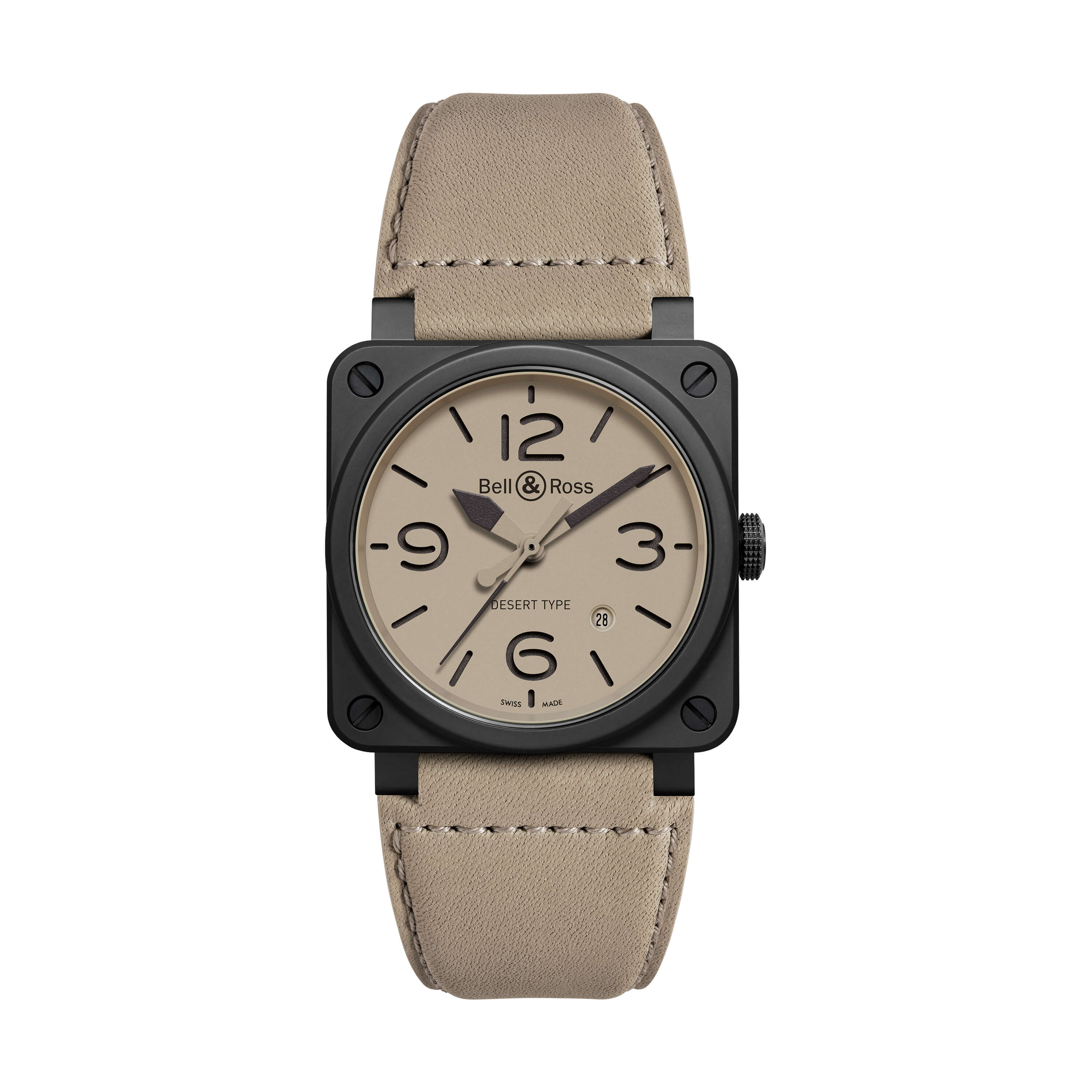 Bell & Ross Herrenuhr Instruments BR 03-92 Desert Type BR0392-Desert-CE