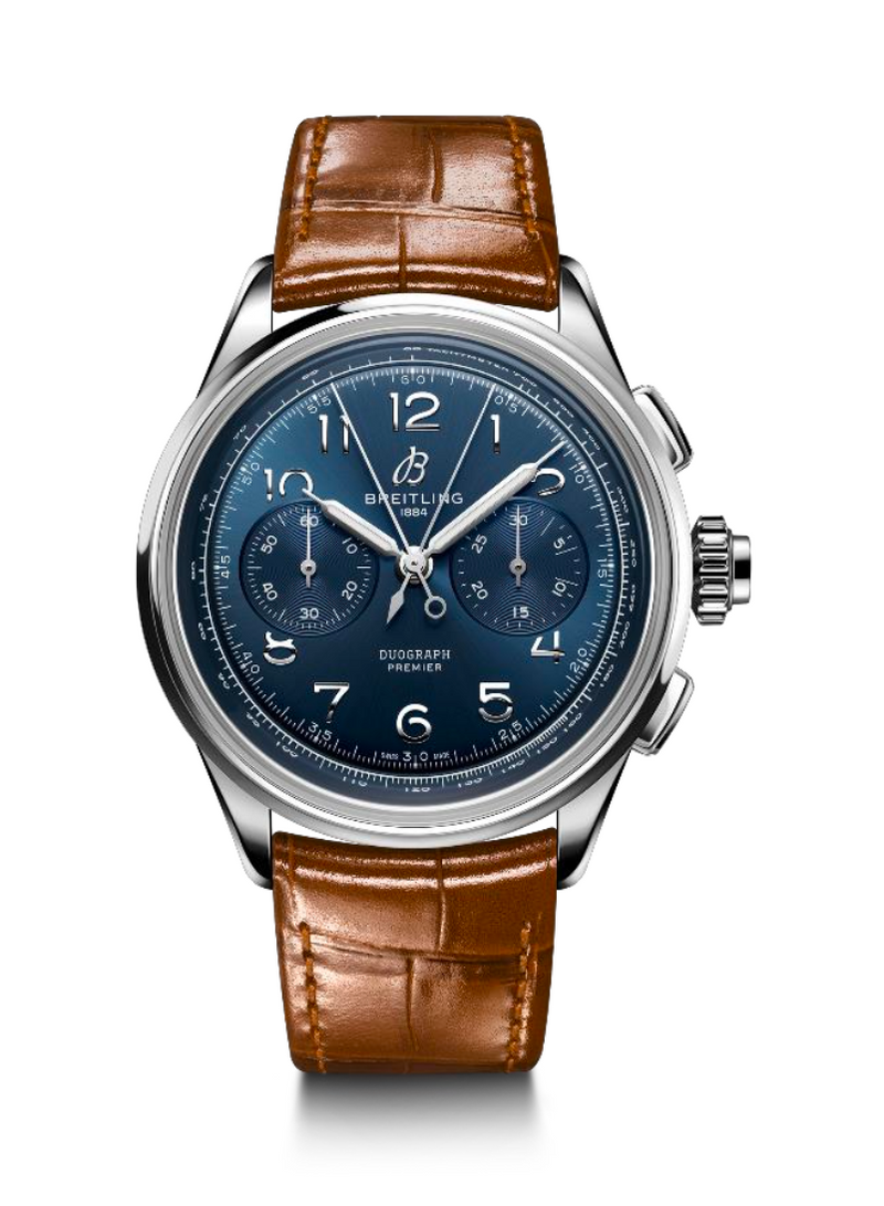 Breitling Herrenuhr Premier Héritage B15 Duograph 42 AB1510171C1P1