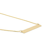 Minitials Collier "Lieblingsmensch", Gelbgold, N-SPA