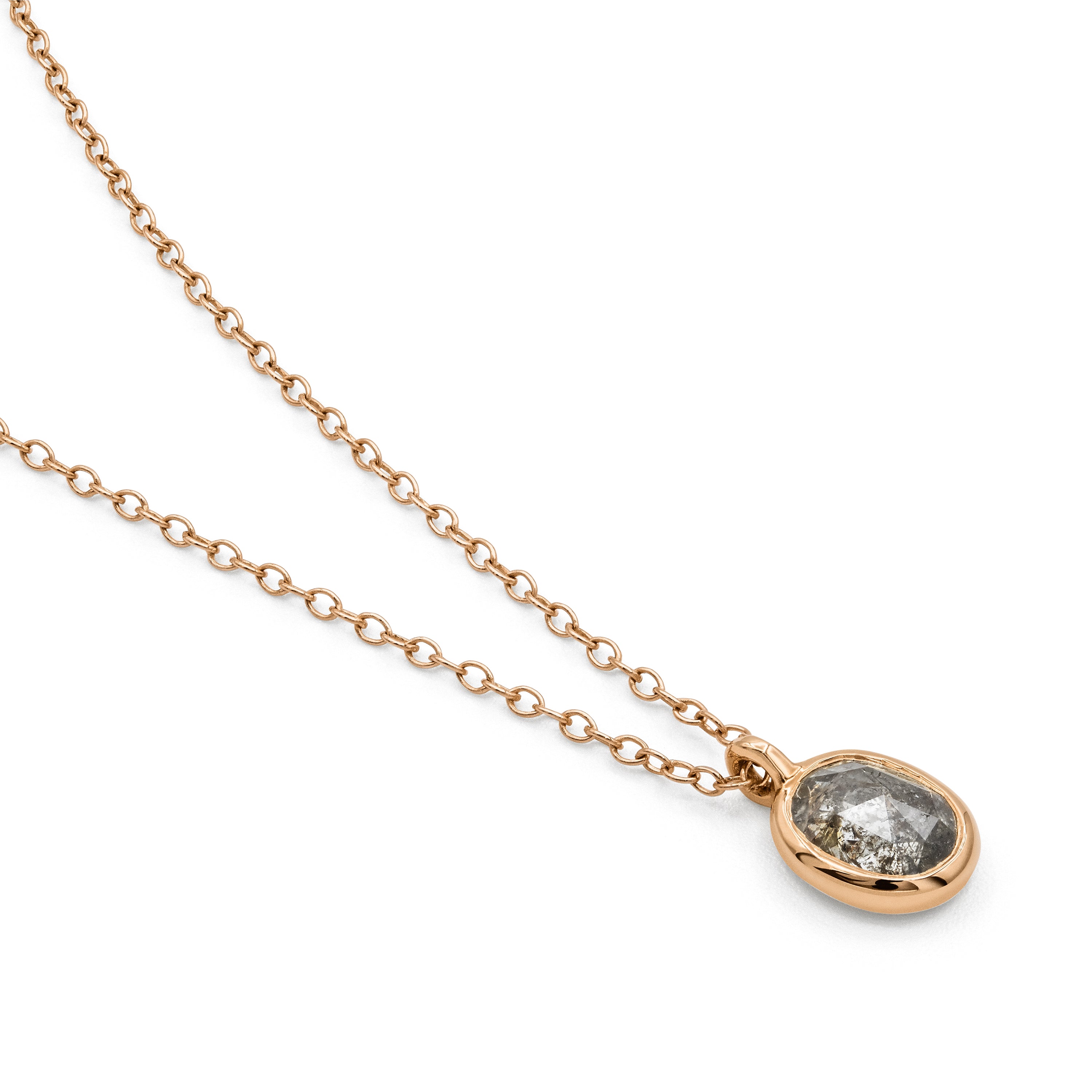 TWENTYTEN Collier mit Diamantrose | 11901