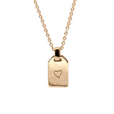 Schmuckwerk Collier Tag-Anhänger | OH204-RG