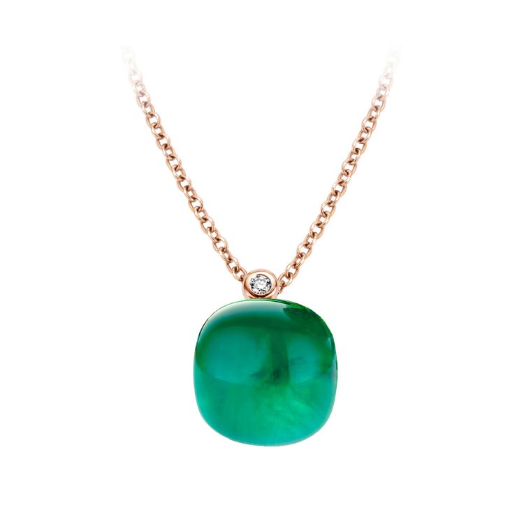 Bigli Collier Mini Sweety, Emerald Green, 20H34RCRSMERMP/42
