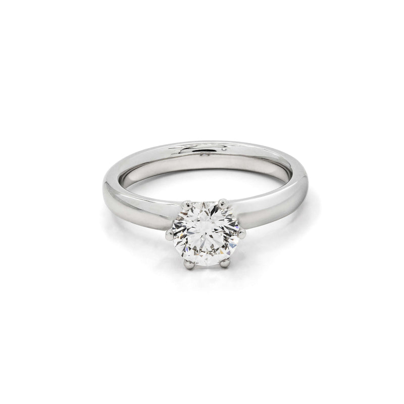 Henrich & Denzel Solitaire-Ring, Platin, PSF03.090