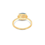 Nanis Ring Dancing Azure, Gelbgold, AS34-597