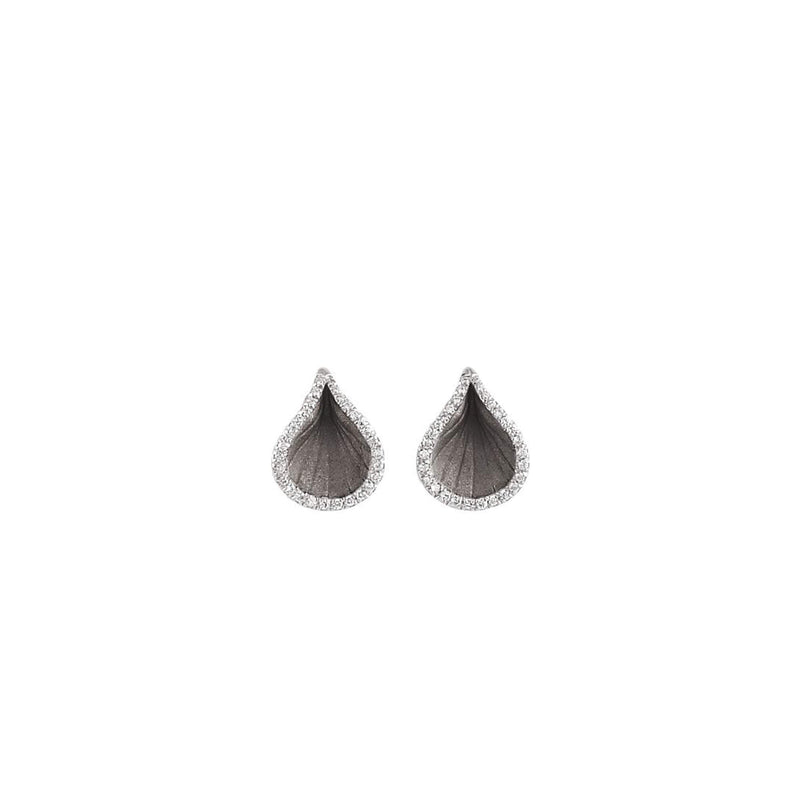 Annamaria Cammilli Ohrstecker Goccia | Black Lava | GOR2226E