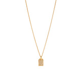 Schmuckwerk Collier Tag-Anhänger | OH206-RG