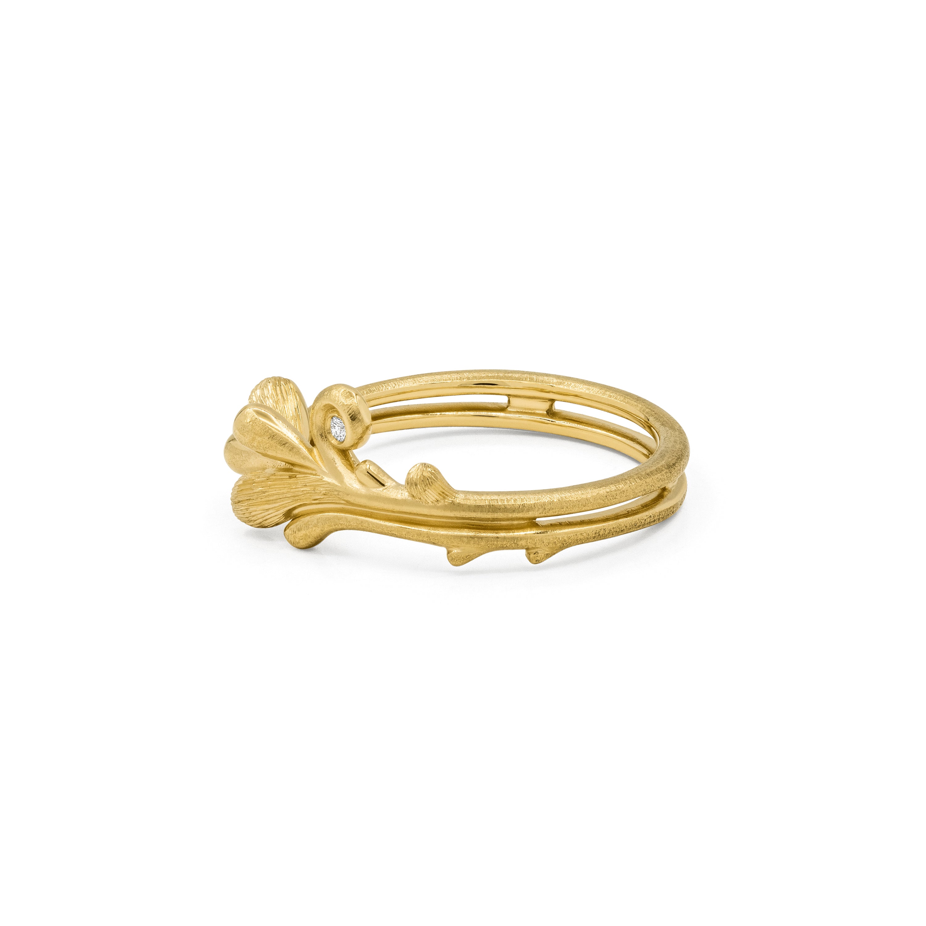 Ole Lynggaard Ring BoHo mit Diamant, A2947-401