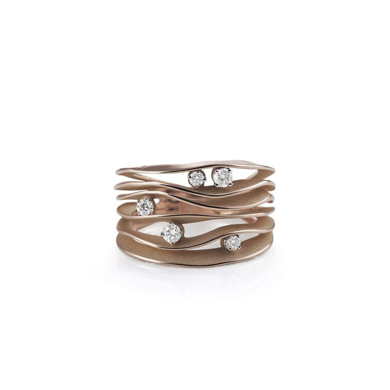 Annamaria Cammilli Ring Dune | Brown Chocolate | GAN0914C