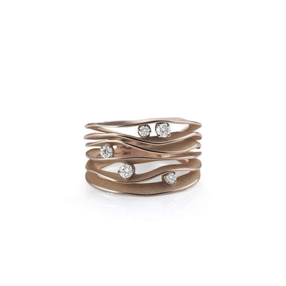 Annamaria Cammilli Ring Dune | Brown Chocolate | GAN0914C