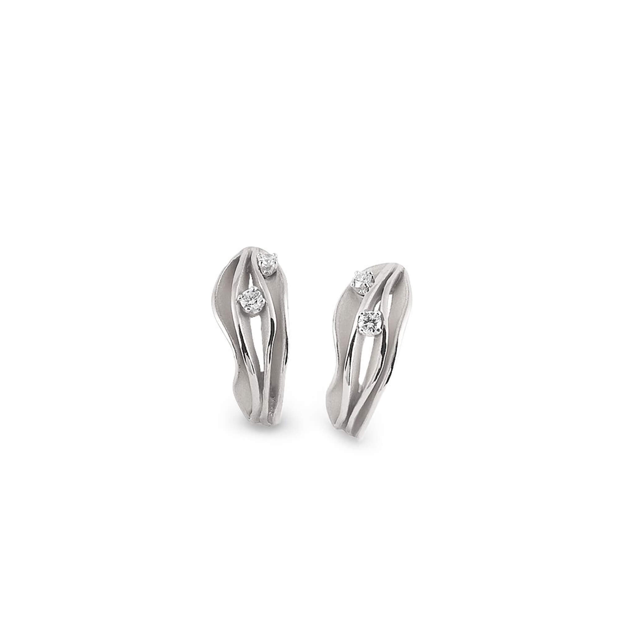 Annamaria Cammilli Creolen Dune | White Ice | GOR0779W