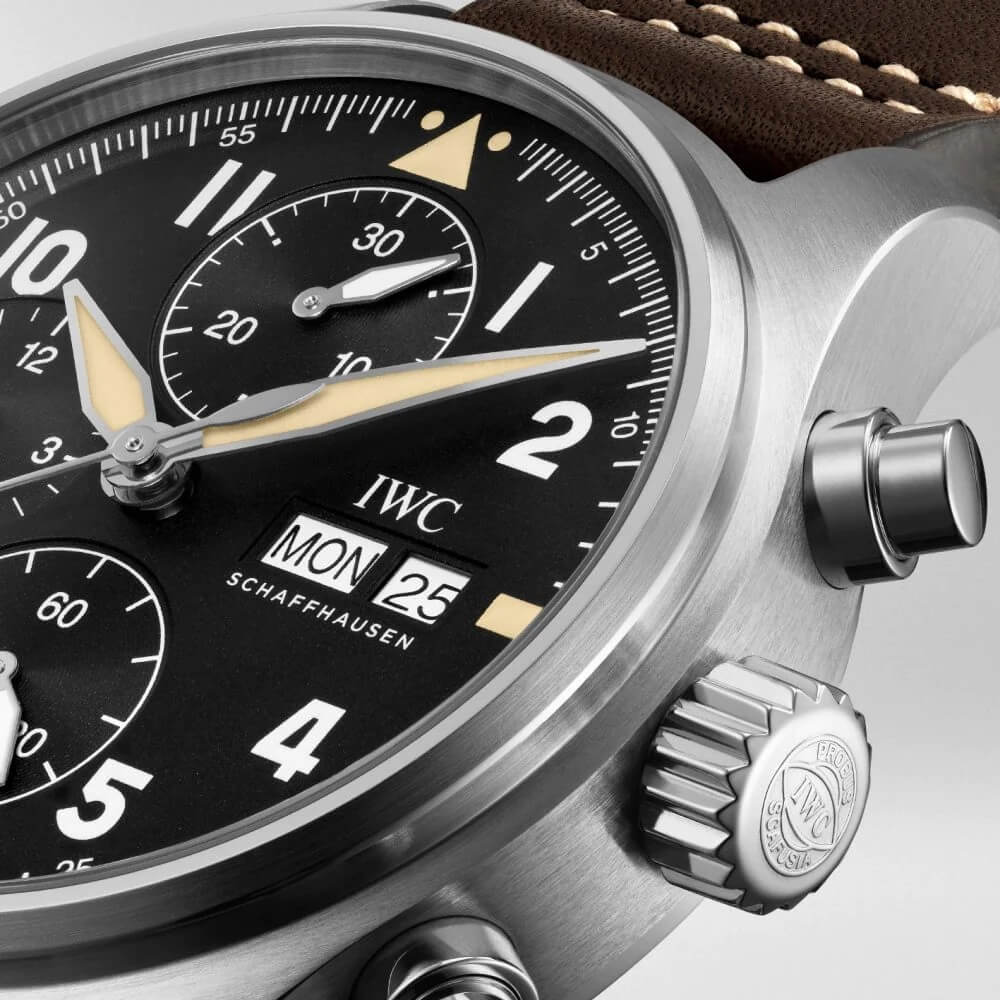 IWC Schaffhausen Fliegeruhr Pilot’s Watch Chronograph Spitfire IW387903