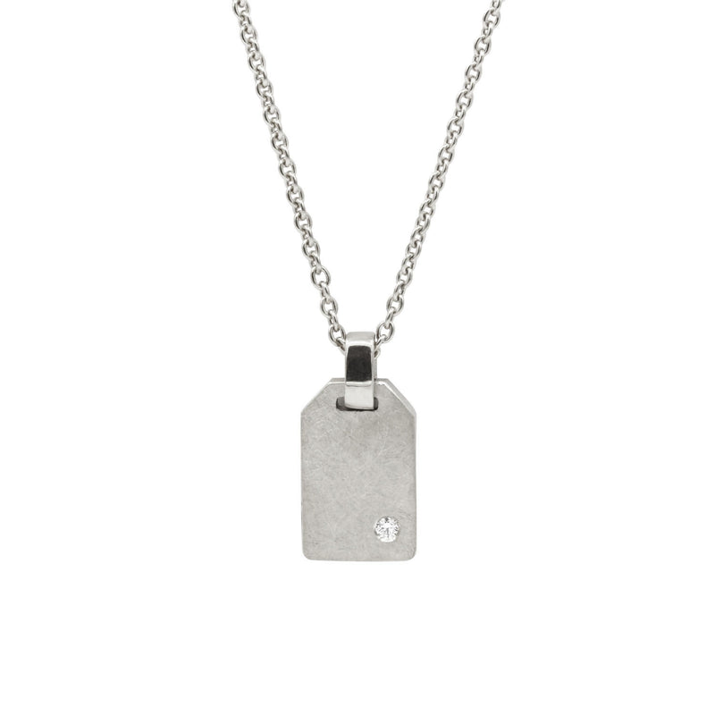 Schmuckwerk Collier Tag-Anhänger | OH204-PT