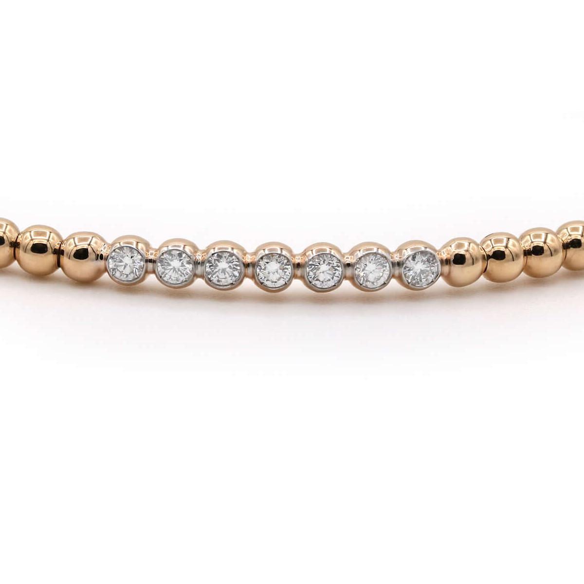 Al Coro bracelet rose gold diamonds A700R