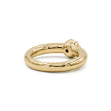 Schmuckwerk Solitaire-Ring Alpen, Gelbgold, GR424-GG