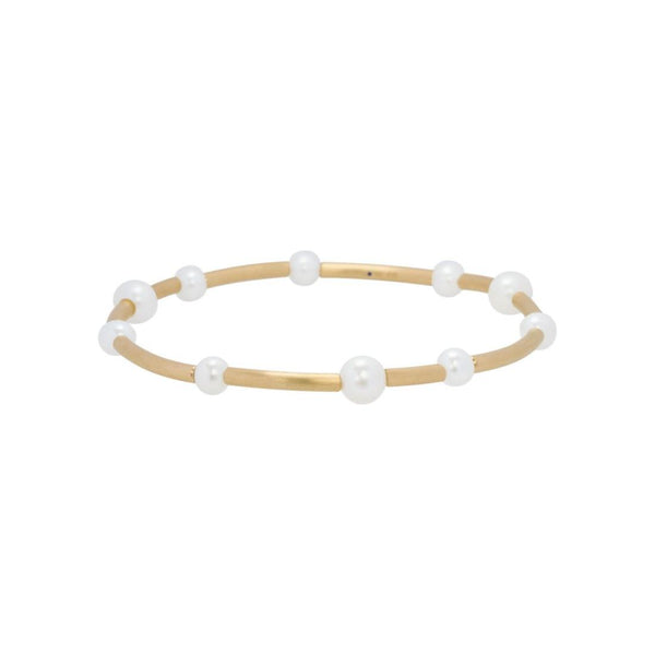 Schmuckwerk Armband Perlenrausch, Gelbgold, KA231-GG