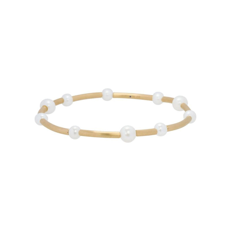 Schmuckwerk Armband Perlenrausch, Gelbgold, KA231-GG