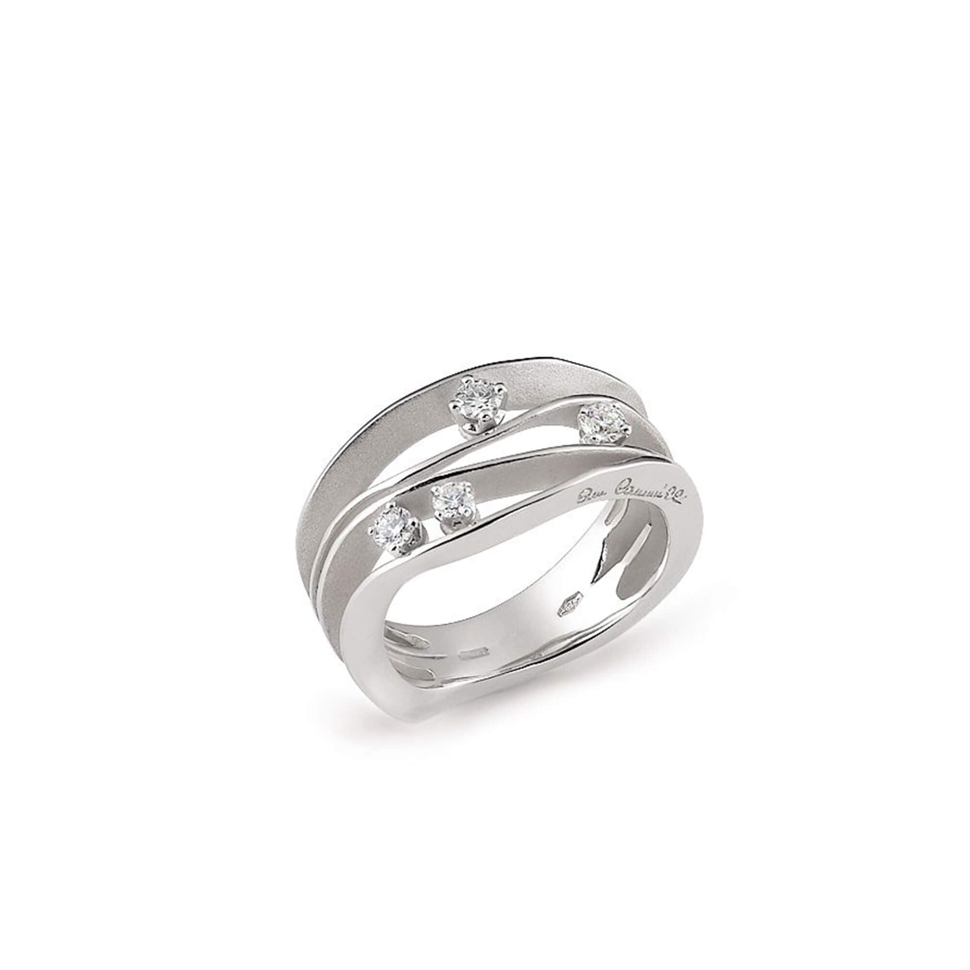 Annamaria Cammilli Ring Dune | White Ice | GAN0778W