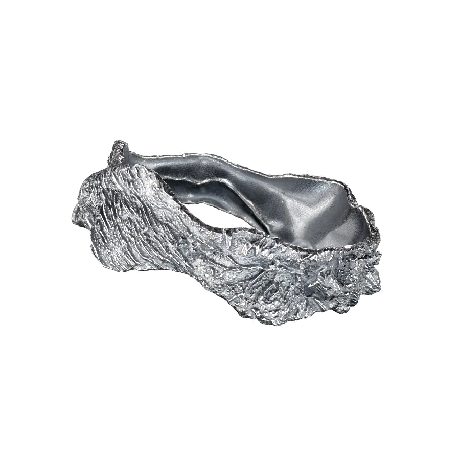 Lapponia Armreif Kuu, Silber geschwärzt, 255145060