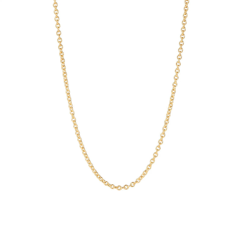 Ole Lynggaard Halskette 45 cm mit Zwischenösen, Gelbgold, C0070-402