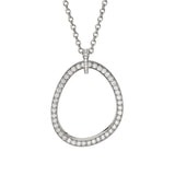 Schmuckwerk Halskette Diamantenfieber, Platin, EH505-PT