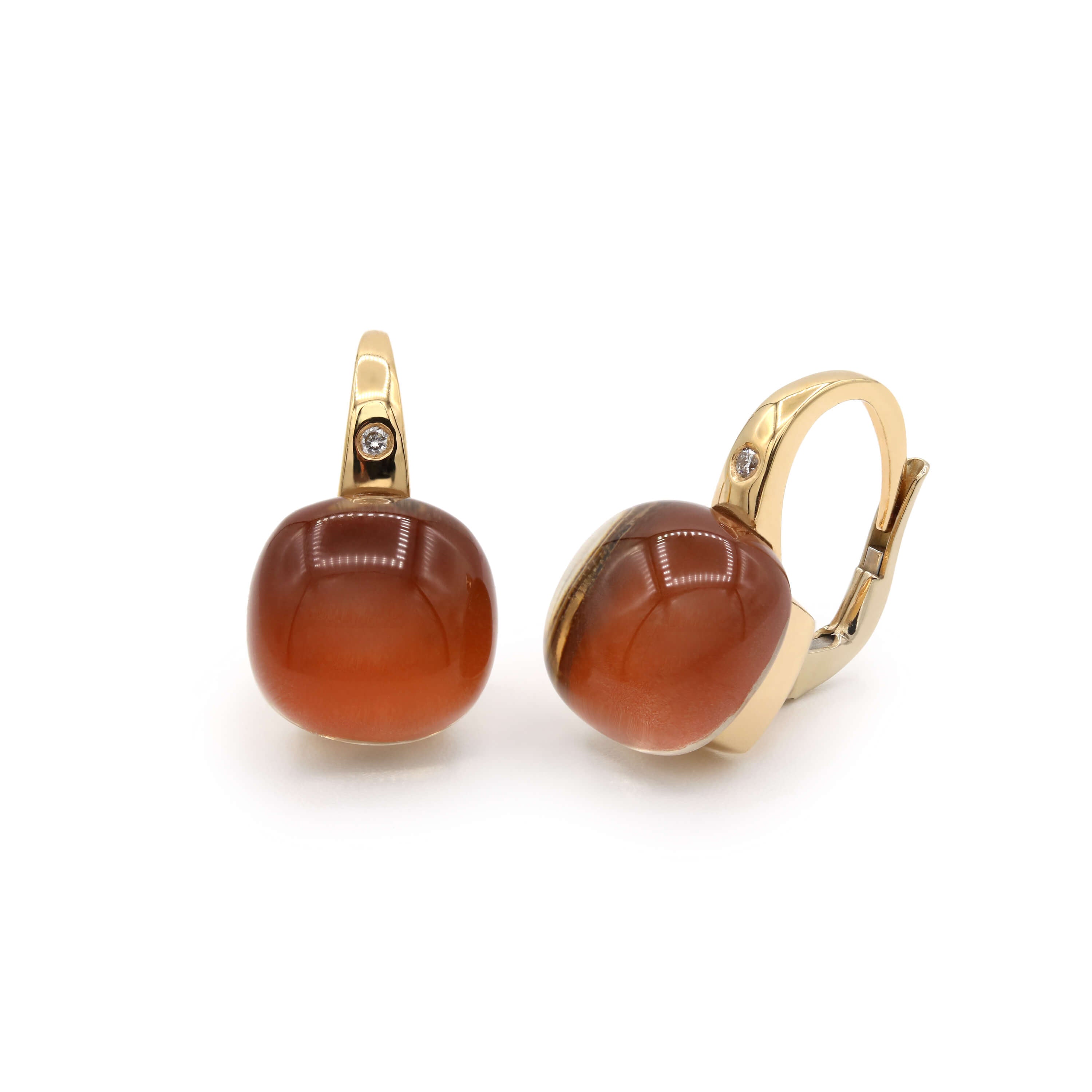 Bigli Earrings Mini Sweety, Burned Coral, 20O42RSQPC