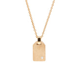 Schmuckwerk Collier Tag-Anhänger | OH204-RG