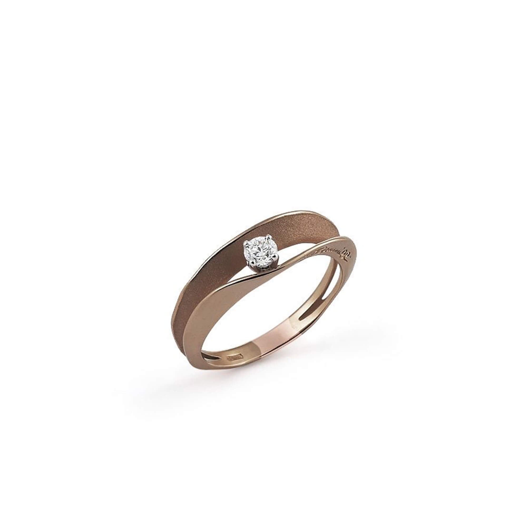 Cammilli Ring Dune Assolo | Chocolate Brown | GAN1422C