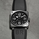 Bell & Ross Armbanduhr BR 03-92 Black Steel, BR0392-BLC-ST