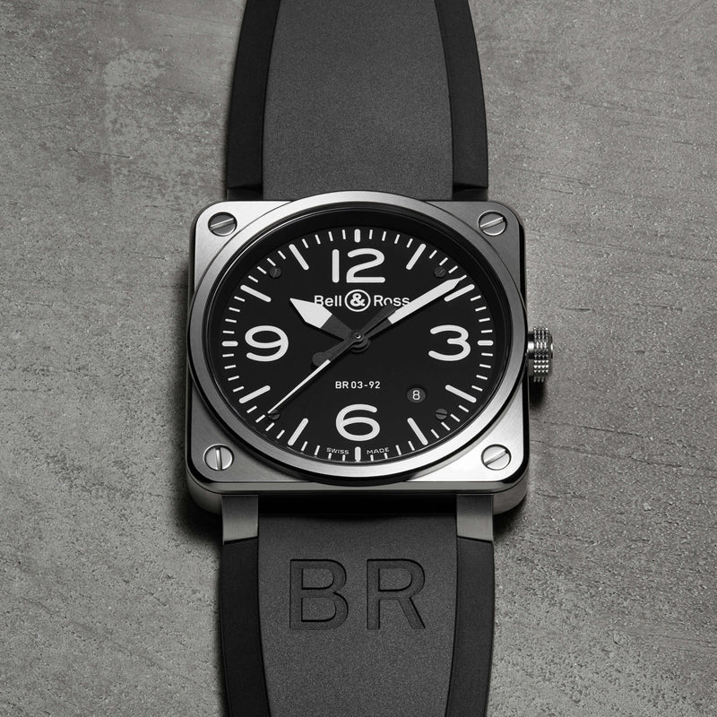 Bell & Ross BR 03-92 Black Steel | BR0392-BLC-ST
