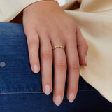 Nanis Ring Dancing Élite, Gelbgold, AS15-583