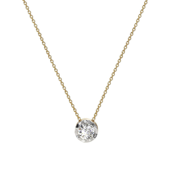 Schmuckwerk Solitaire-Collier Alpen | GH424-GG