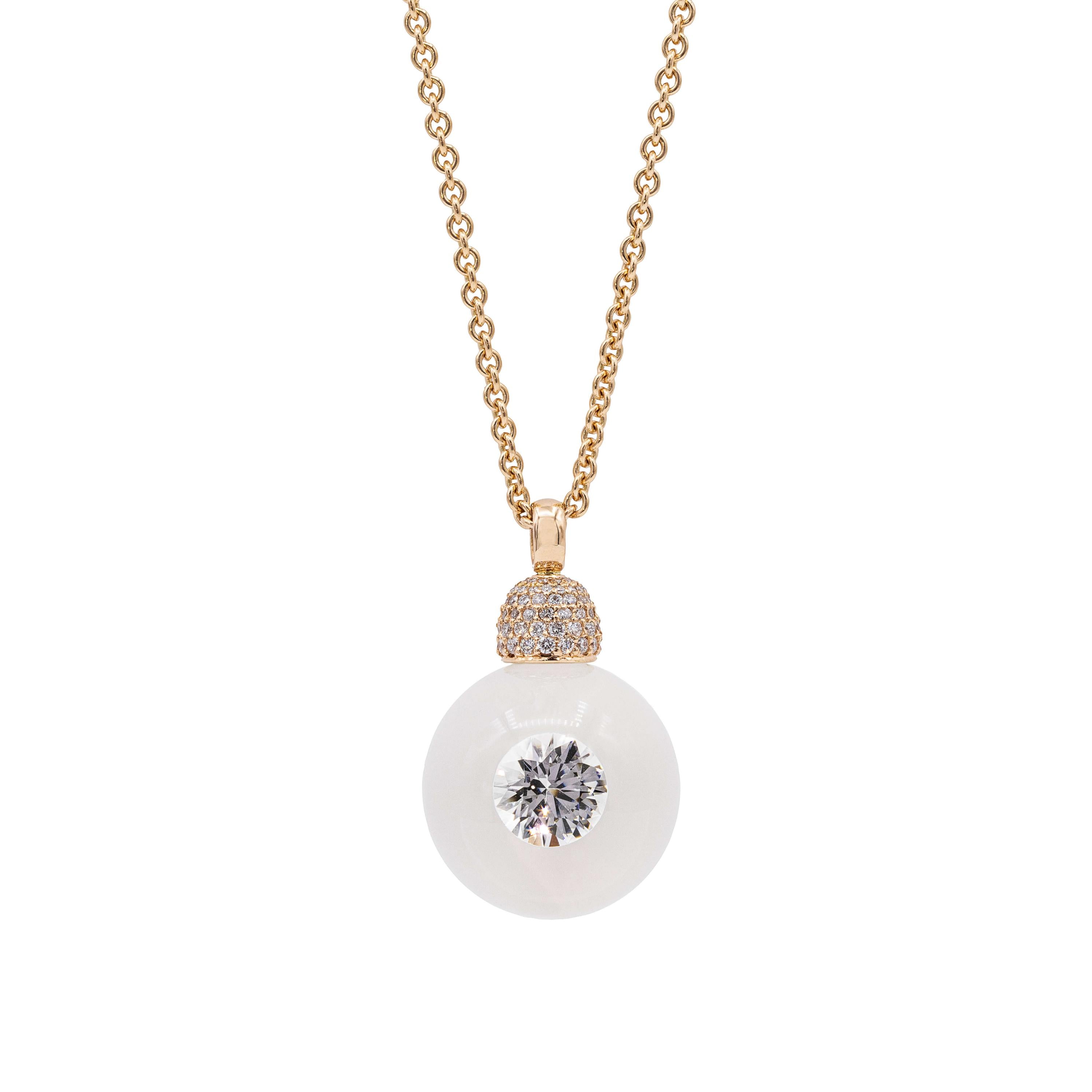 Schmuckwerk Collier Glasklar | DH586-RG-GW