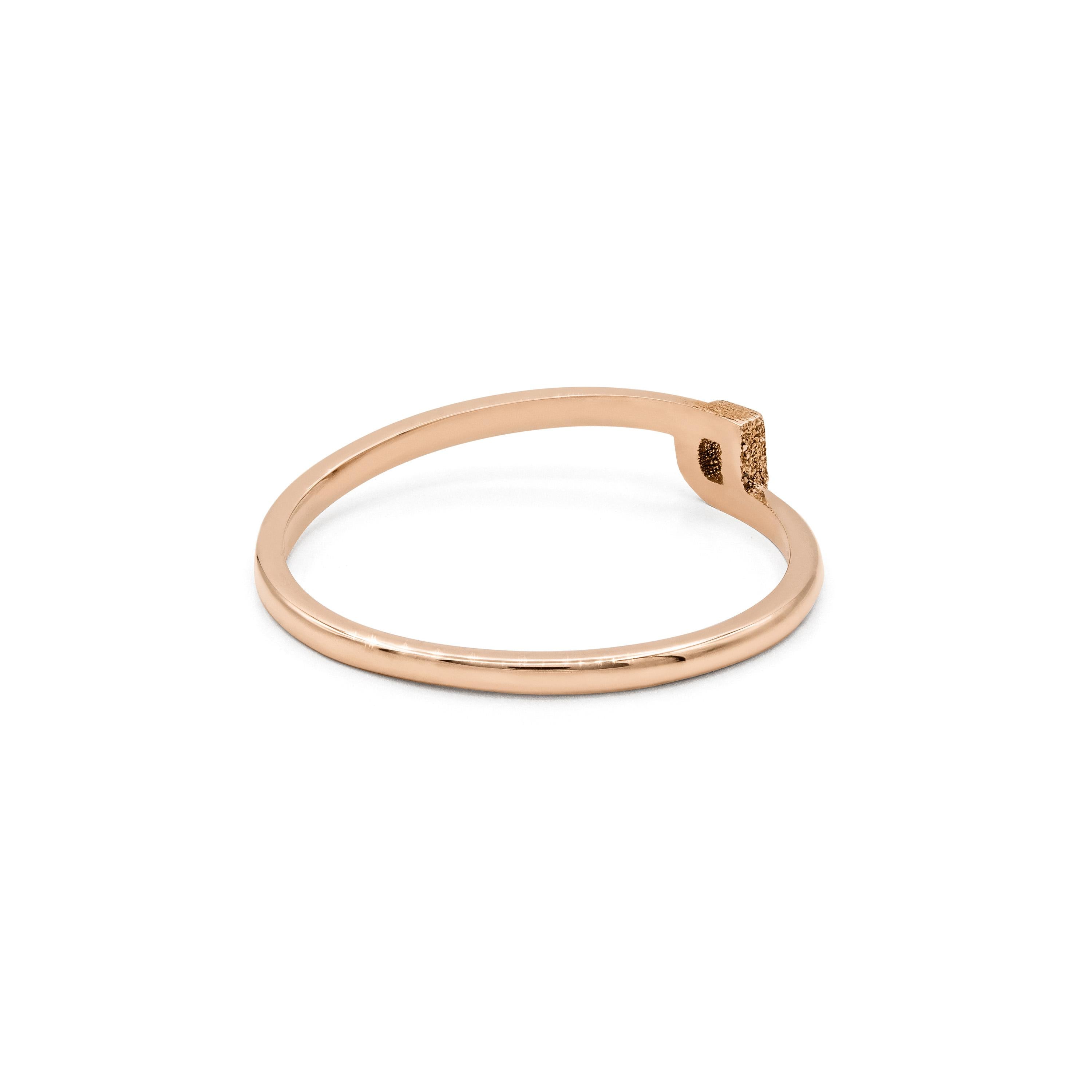 Minitials Ring Buchstabe | R-ENB-MR