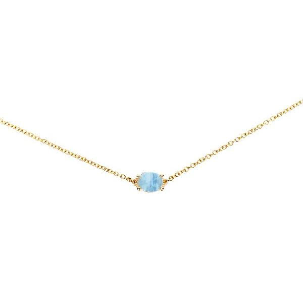 Nanis Collier Dancing Azure, Gelbgold, CN1-597