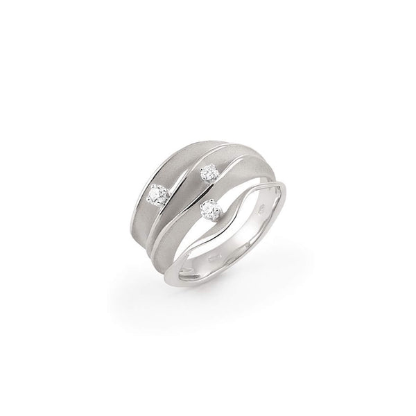 Annamaria Cammilli Ring Dune | White Ice | GAN1942W
