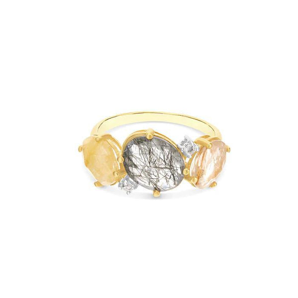 Nanis Ring Ipanema, Gelbgold, AS14-576