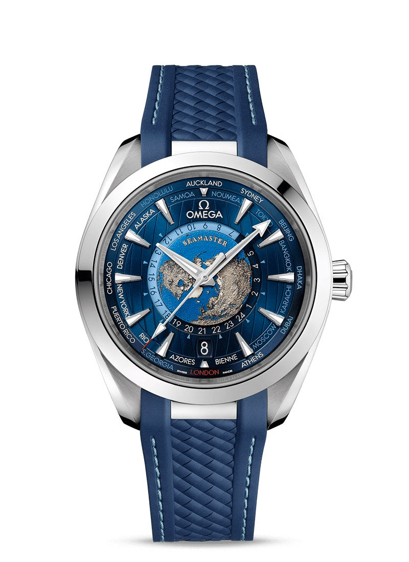 Omega Aqua Terra GMT Worldtimer O220.12.43.22.03.001