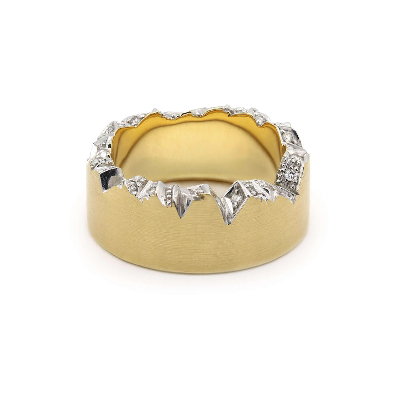 Schmuckwerk Trauring Alpen, Gelbgold, GT295-GG