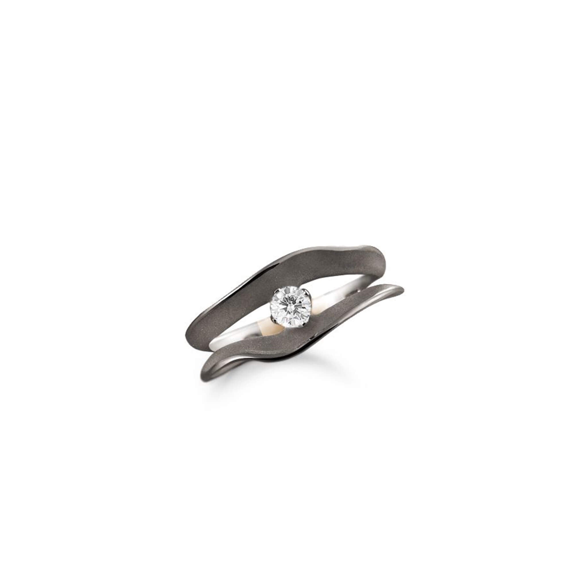 Cammilli Ring Dune Assolo | Black Lava | GAN1561E