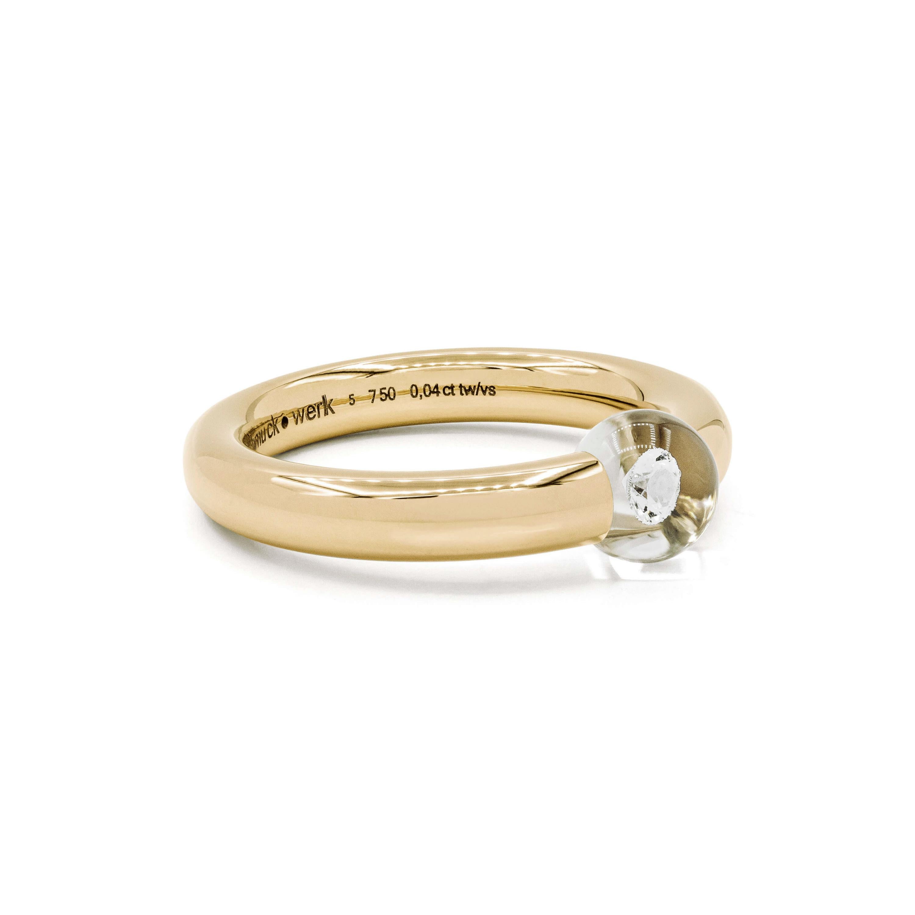 Schmuckwerk Ring Glasklar | DR267-GG-GW