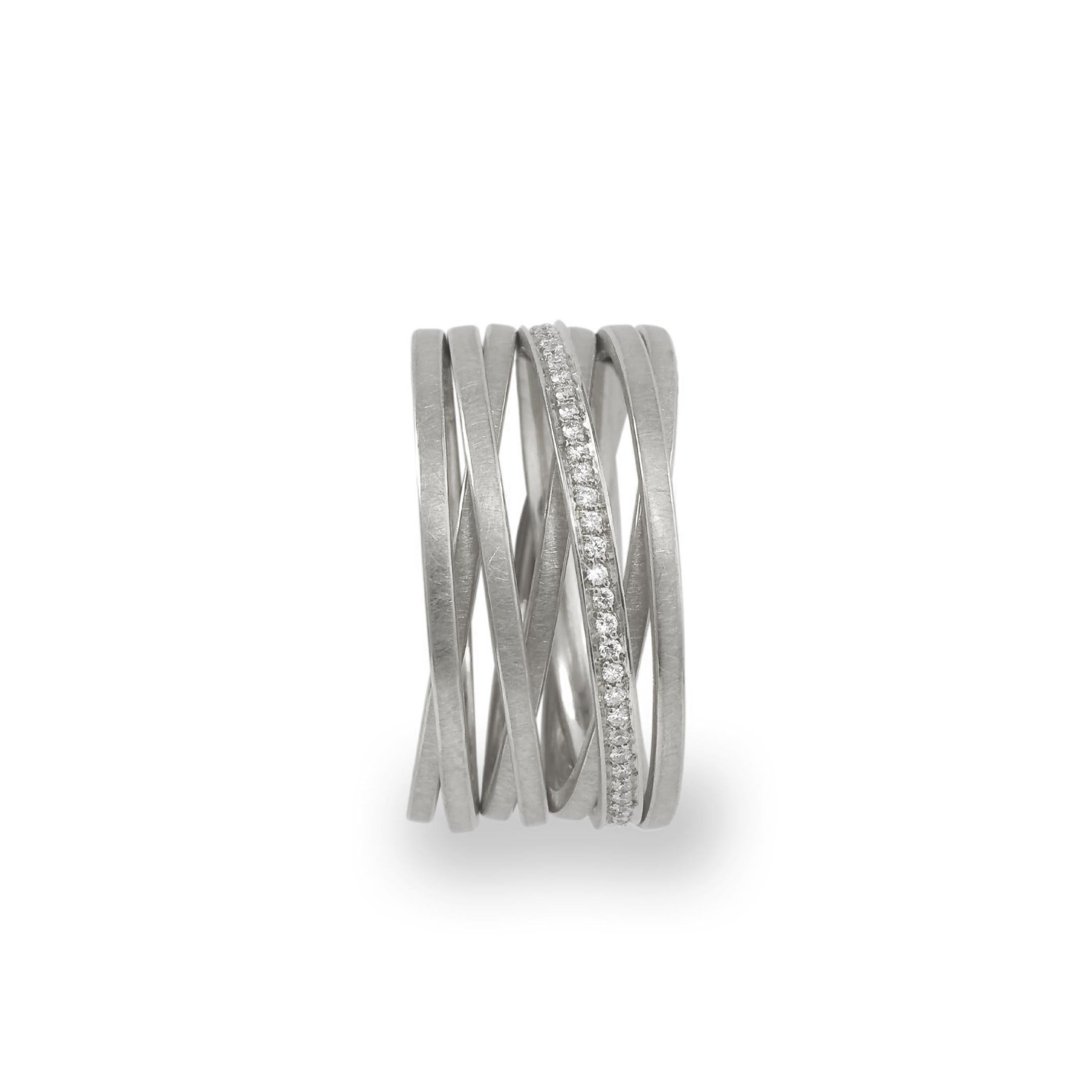 Schmuckwerk Ring Diamond Fever, white gold, SR575-WG